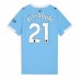 Manchester City Rayan Ait-Nouri #21 Hjemmedrakt Dame 2025-26 Korte ermer